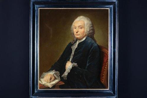 Jean Baptiste Greuze (1725-1805), Naar - Portret van George, Antiek en Kunst, Kunst | Schilderijen | Klassiek