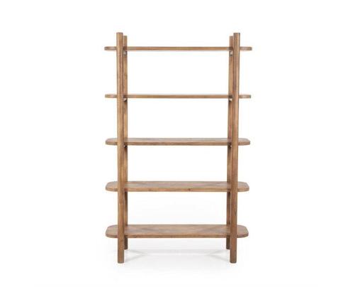 Wandkast Julian Acacia 110 cm - bruin | Eleonora, Huis en Inrichting, Kasten | Wandmeubels, Nieuw, Ophalen of Verzenden