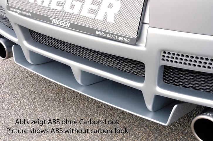 Rieger diffuser | Golf 5 - 3-drs., 5-drs. | stuk carbonlook, Auto-onderdelen, Carrosserie en Plaatwerk, Nieuw, Volkswagen, Verzenden
