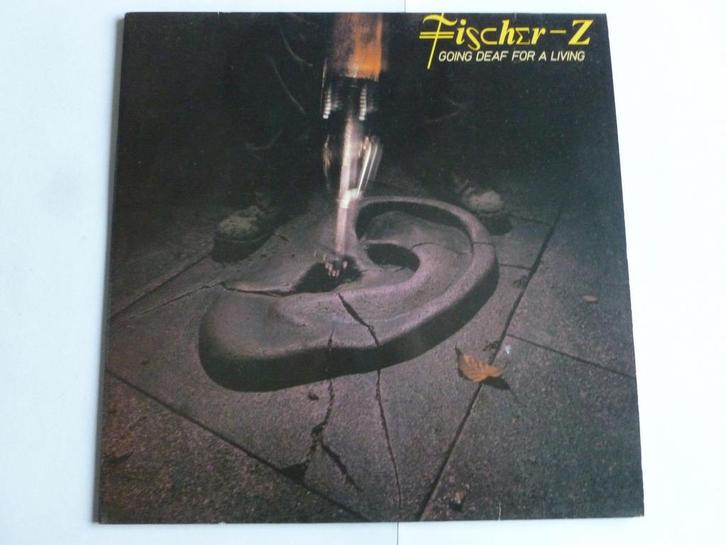 Fischer Z - Going deaf for a living (LP), Cd's en Dvd's, Vinyl | Pop, Zo goed als nieuw, Verzenden