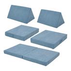 Speelbank Norhulta 5-delig kinderbank 120x66x45,5 cm blauw [, Verzenden, Nieuw