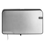 Quartz Silver toiletrolhouder Duo Mini Jumbo, Verzenden