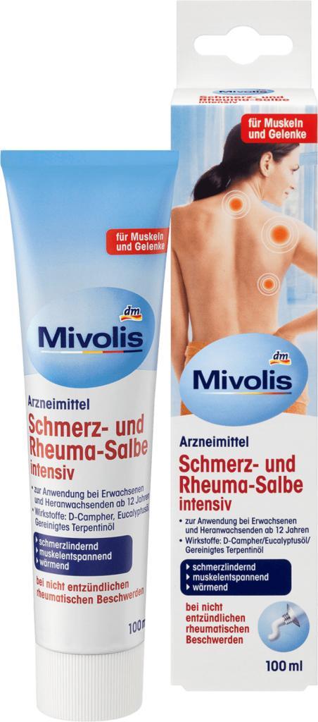 Mivolis Pijn- en reumazalf intensief, 100 ml, Diversen, Verpleegmiddelen, Verzenden