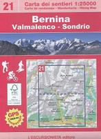 Wandelkaart 21 Bernina Valmalenco - Sondrio | Escursionista, Nieuw, Verzenden