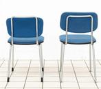 (2) Twee Blauwe Gispen Design Stoelen, Huis en Inrichting, Stoelen, Ophalen of Verzenden, Nieuw