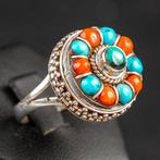 Rode Koraal, Himalaya Turquoise - Traditionele Tibetaanse