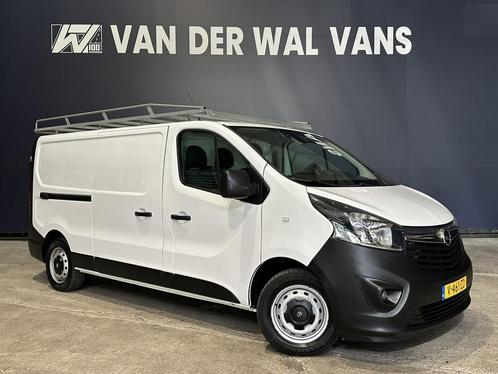 Opel Vivaro 1.6 CDTI 126pk L2H1 inrichting Euro6 Airco | Cam, Auto's, Bestelauto's, Dealer onderhouden, Lease, Zwart, Handgeschakeld