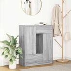 vidaXL Dressoir met lades en deuren 73x31x90 cm grijs Sonoma, Huis en Inrichting, Verzenden, Nieuw, Overige houtsoorten