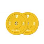 CrossFit bumper plate 15 kg - Schokabsorberend en dynamis..., Ophalen of Verzenden, Nieuw