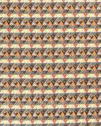 Katoen Satijn Abstract V Beige, Nieuw, Beige