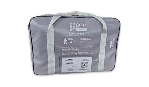 Seago Reddingsvlot Sea Master Plus 4 Persoons tas - ISO, Watersport en Boten, Accessoires en Onderhoud, Ophalen of Verzenden