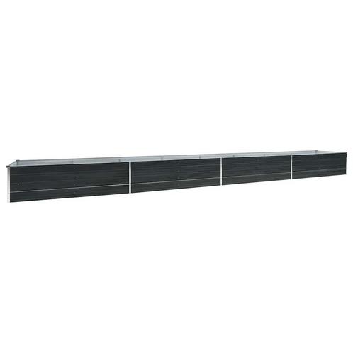 Verhoogde Tuinbak Antraciet - Retourdeal - Stevig & Goedk..., Tuin en Terras, Bloembakken en Plantenbakken, 30 tot 60 cm, 100 cm of meer