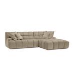 Loungebank Tynaarlo - loungebanken - Beige, Nieuw, 150 cm of meer, Stof, 250 tot 300 cm