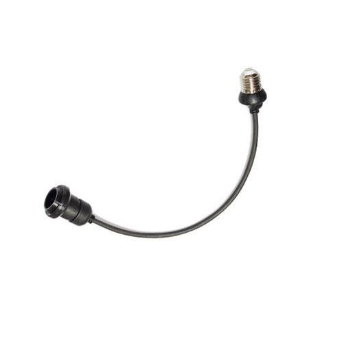 Hangende fitting E27 - Zwart - 25CM, Tuin en Terras, Buitenverlichting, Nieuw, Verzenden