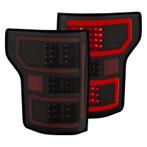 ANZO 18-19 Ford F-150 LED Taillights Black - 321338, Auto-onderdelen, Verlichting, Ophalen of Verzenden, Nieuw