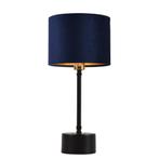Tafellamp Deventer 39xØ18 cm E14 zwart koper en blauw