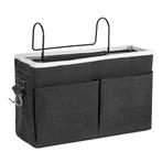 Bedside Pocket - Bed Opbergzak - Katoen - Zwart, Verzenden, Nieuw