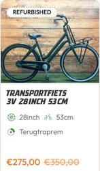 Tweedehands Damesfietsen Refurbished - Rijklaar thuisbezorgd, 53 tot 56 cm, Zo goed als nieuw, Gazelle, Versnellingen