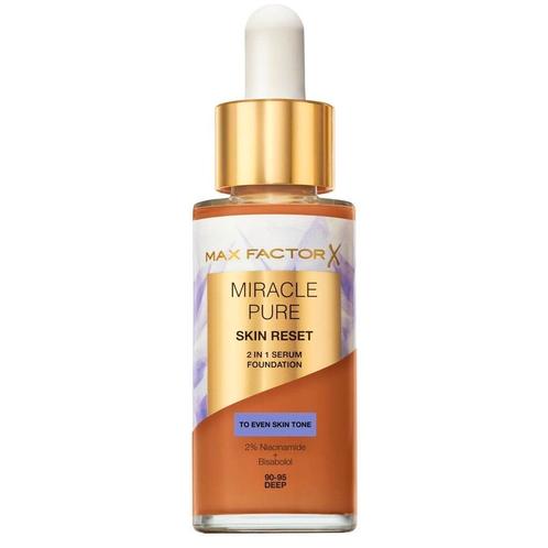 Max Factor Miracle Pure Skin Reset 90-95 Deep 2-in-1 Serum, Sieraden, Tassen en Uiterlijk, Uiterlijk | Cosmetica en Make-up, Make-up