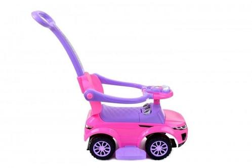 Loopauto met duwstang - roze - met uitvalbeveiliging, Kinderen en Baby's, Speelgoed | Buiten | Voertuigen en Loopfietsen, Nieuw