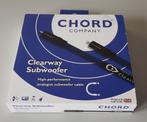 Chord Company Clearway RCA subwooferkabel 3,0 m. 40% korting, Audio, Tv en Foto, Audiokabels en Televisiekabels, Ophalen of Verzenden