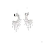 Oorbellen - 18 karaat Witgoud - 3.08ct. tw. Diamant, Sieraden, Tassen en Uiterlijk, Oorbellen, Nieuw