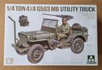 Takom 1016 ¼-ton 4×4 G503 MB Utility Truck 1:16, Hobby en Vrije tijd, Modelbouw | Auto's en Voertuigen, Verzenden, Nieuw