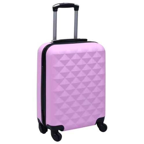 vidaXL Harde koffer ABS roze, Sieraden, Tassen en Uiterlijk, Koffers, Nieuw, Verzenden