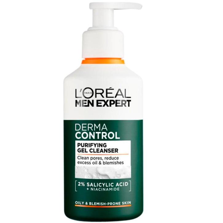 LOréal Paris Men Expert Derma Control Purifying Gel, Sieraden, Tassen en Uiterlijk, Uiterlijk | Gezichtsverzorging, Nieuw, Verzenden