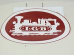 LGB Sticker, Aufkleber 48 cm LGB (Fan Shop, grootspoor), Verzamelen, Spoorwegen en Tramwegen, Nieuw, Overige typen, Ophalen of Verzenden