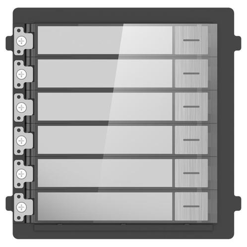 Hikvision DS-KD-KK/S 6 Beldrukkers RVS, Audio, Tv en Foto, Videobewaking, Ophalen of Verzenden