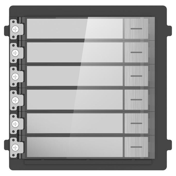 Hikvision DS-KD-KK/S 6 Beldrukkers RVS, Audio, Tv en Foto, Videobewaking, Ophalen of Verzenden