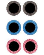 Dierenogen Roze/Blauw/Zilver (60 stuks), Nieuw