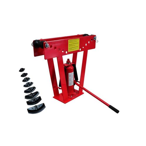 vidaXL Pijpenbuiger hydraulisch met 8 mallen 16 ton, Doe-het-zelf en Verbouw, Gereedschap | Handgereedschap, Nieuw, Verzenden
