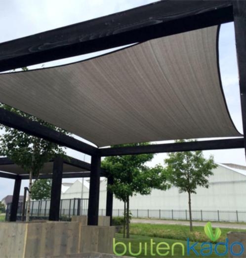 Schaduwdoek zonnezeil shade sail vierkant 2x2 2 x 2 meter, Tuin en Terras, Overige Tuin en Terras, Nieuw, Ophalen of Verzenden