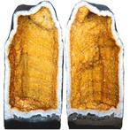 AA Kwaliteit - Oranje Citrien - 100x42x30 cm - Matched, Verzamelen, Mineralen en Fossielen