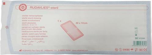 Eilandpleister Rudavlies - Steriel - Wit - 10 x 30 cm - 50, Diversen, Verpleegmiddelen, Nieuw, Verzenden