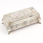 H. Hooijkaas Theelepeldoos - Lepeldoos - .833 zilver