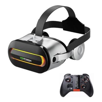 J60 Virtual Reality 3D Bril met Koptelefoon en Controller - beschikbaar voor biedingen