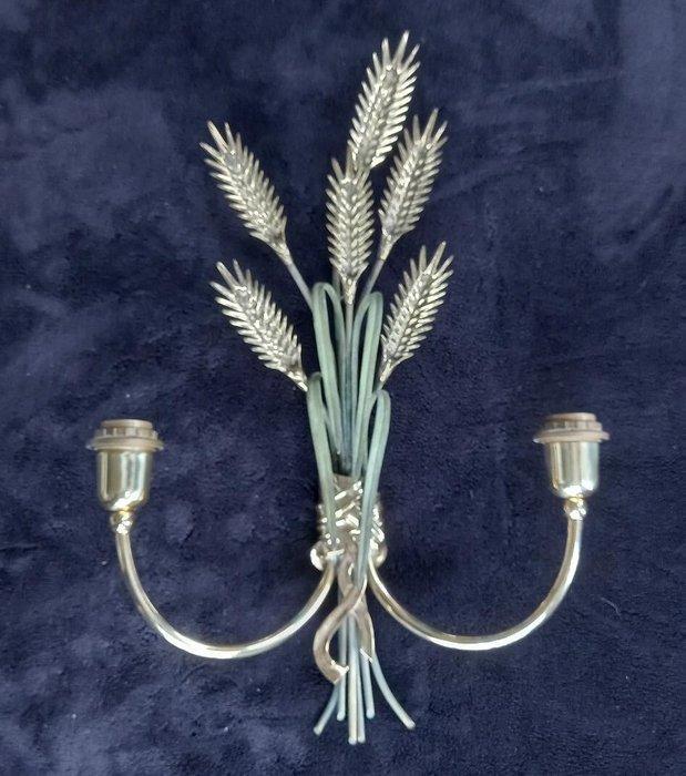 Wandkandelaar - Verguld brons - Exclusieve Italiaanse stijl, Antiek en Kunst, Curiosa en Brocante