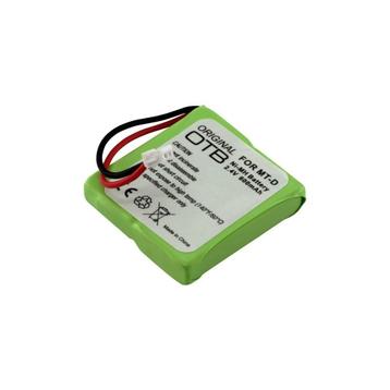 Batterij voor AVM FRITZ!Fon MT-D 2.4V 600mAh