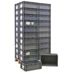 Stapelbak kunststof  L: 600, B: 400, H: 200 (mm) grijs, Doe-het-zelf en Verbouw, Kratten en Dozen, Nieuw, Ophalen of Verzenden