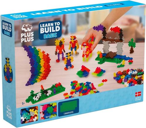 Plus-Plus - Learn to Build basic (600 stuks), Kinderen en Baby's, Speelgoed | Overig