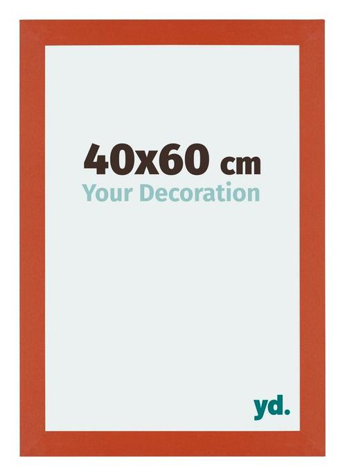 Fotolijst 40x60 cm - Oranje - MDF - Mura, Huis en Inrichting, Woonaccessoires | Lijsten, Nieuw, Verzenden