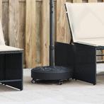 vidaXL Parasolvoet met wielen voor stok van Ø38 / 48 mm 27, Verzenden, Nieuw, Parasolvoet