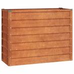 Roestige Plantenbak 100cm | Tweedekansje | Bespaar 40%, 100 cm of meer, Nieuw, Ophalen of Verzenden, Metaal