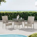 Polyrotan Tuintafel / Bijzettafel / Balkontafel Yoro - Rond, Verzenden, Nieuw