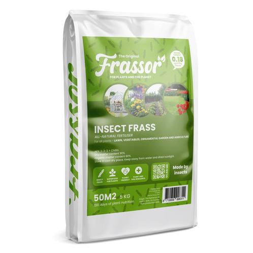 Frassor Insecten Frass (5 kg – voor 50 m2), Tuin en Terras, Aarde en Mest, Mest, Verzenden