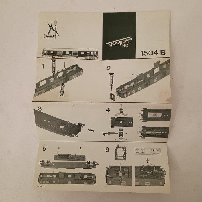 Fleischmann H0 - 1504 B Fischwanne - Treinstel (3) - DB, Hobby en Vrije tijd, Modeltreinen | H0