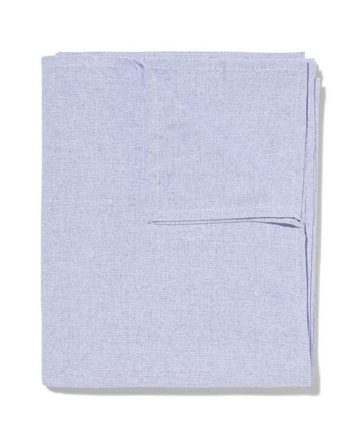 HEMA Tafelkleed blauw chambray katoen 140x240, Huis en Inrichting, Keuken | Textiel, Nieuw, Verzenden